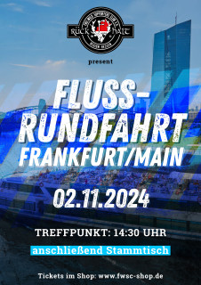 Schifffahrt auf dem Main/Frankfurt